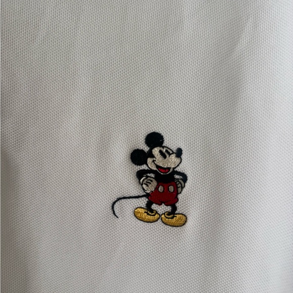 Tommy Bahama Men’s Disney Mickey Mouse White Polo - Picture 3 of 8